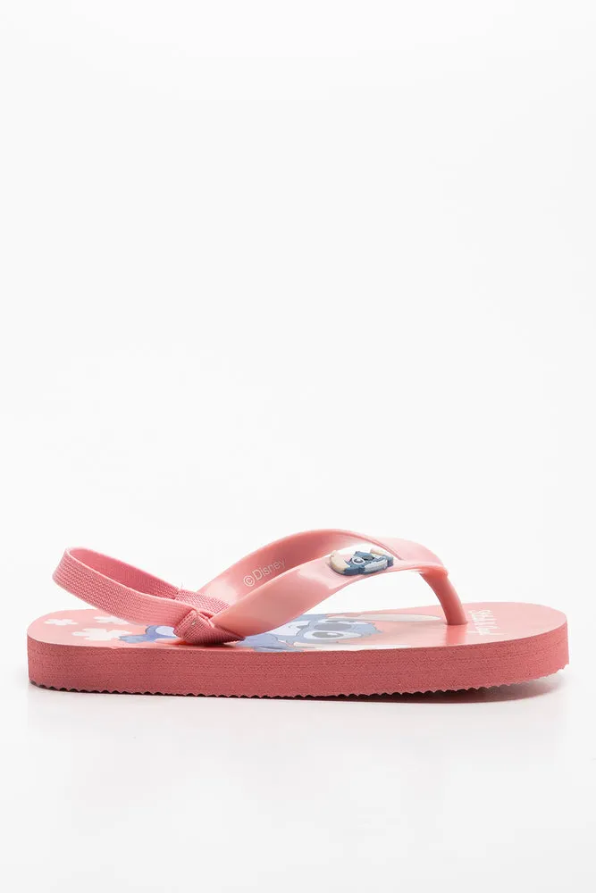 Angel And Stitch Flip Flop Pink