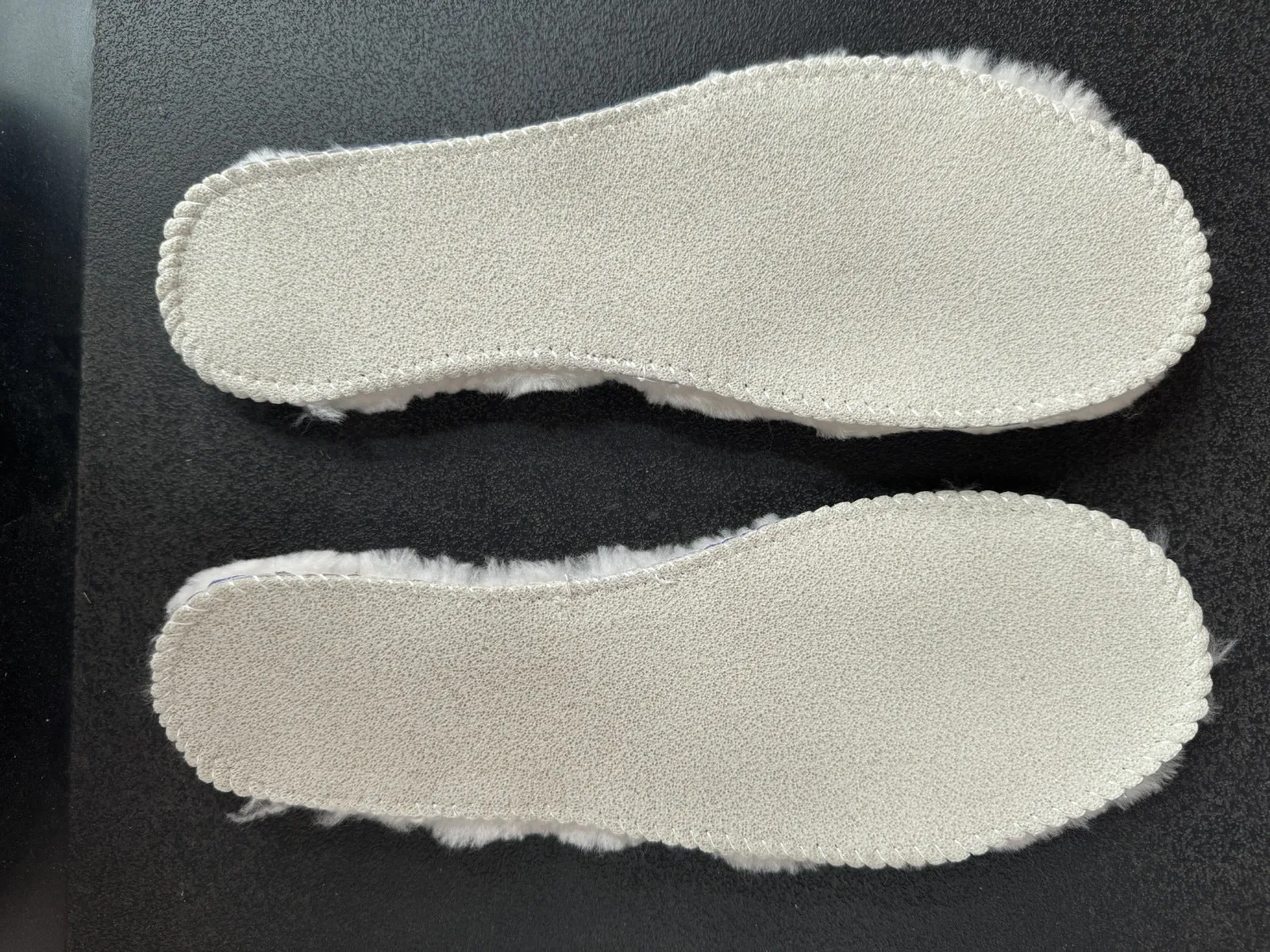 Australian Sheepskin Insoles for UGG Boots Slippers Shoes Flexible Warm & Soft - Cream