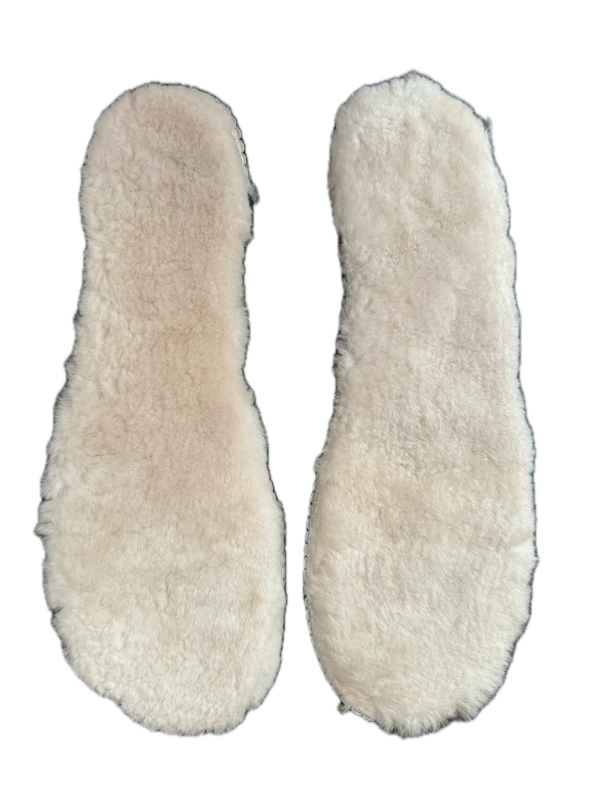 Australian Sheepskin Insoles for UGG Boots Slippers Shoes Flexible Warm & Soft - Cream