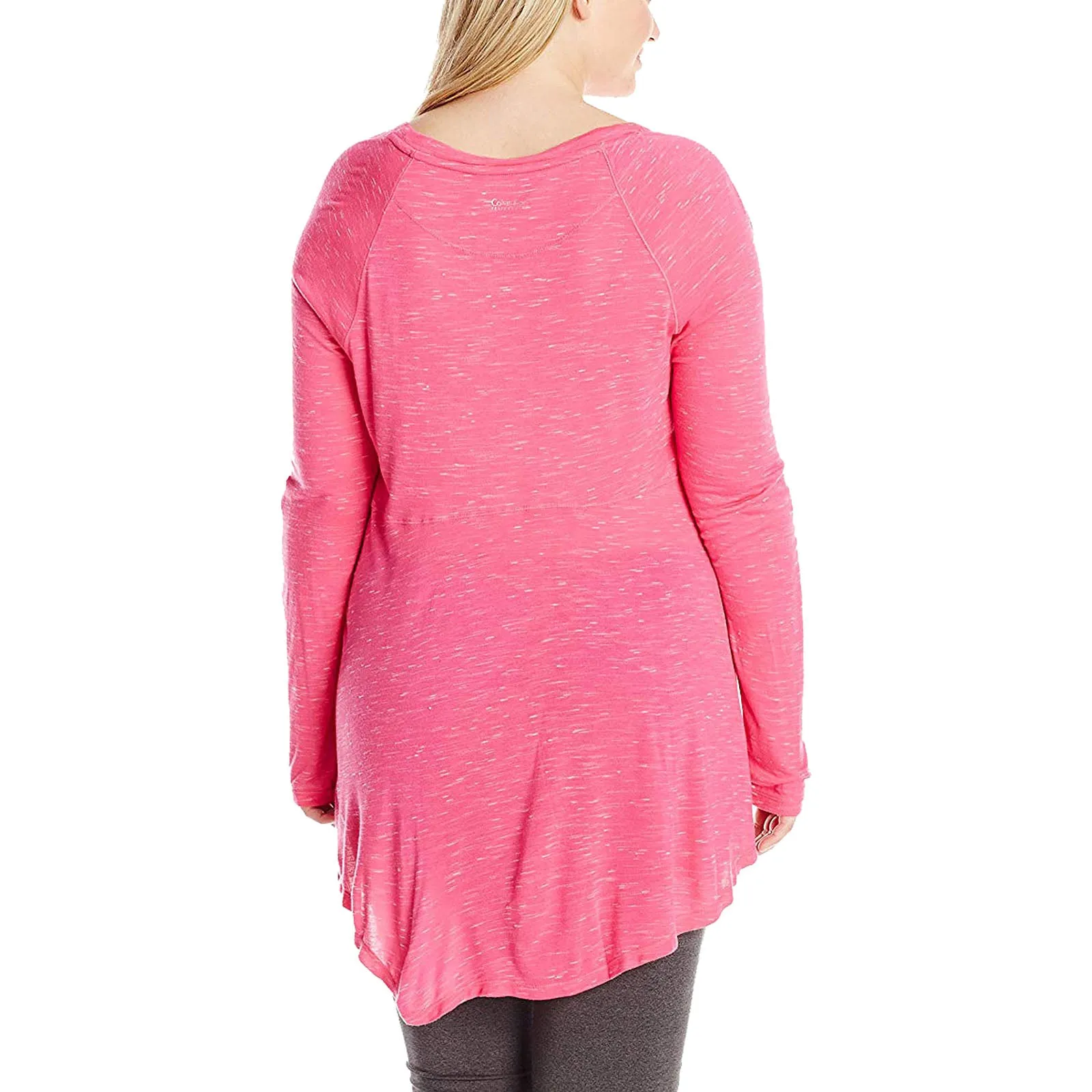 Calvin Klein Pink 3/4 Sleeve Quick-Dry Performance Shirt