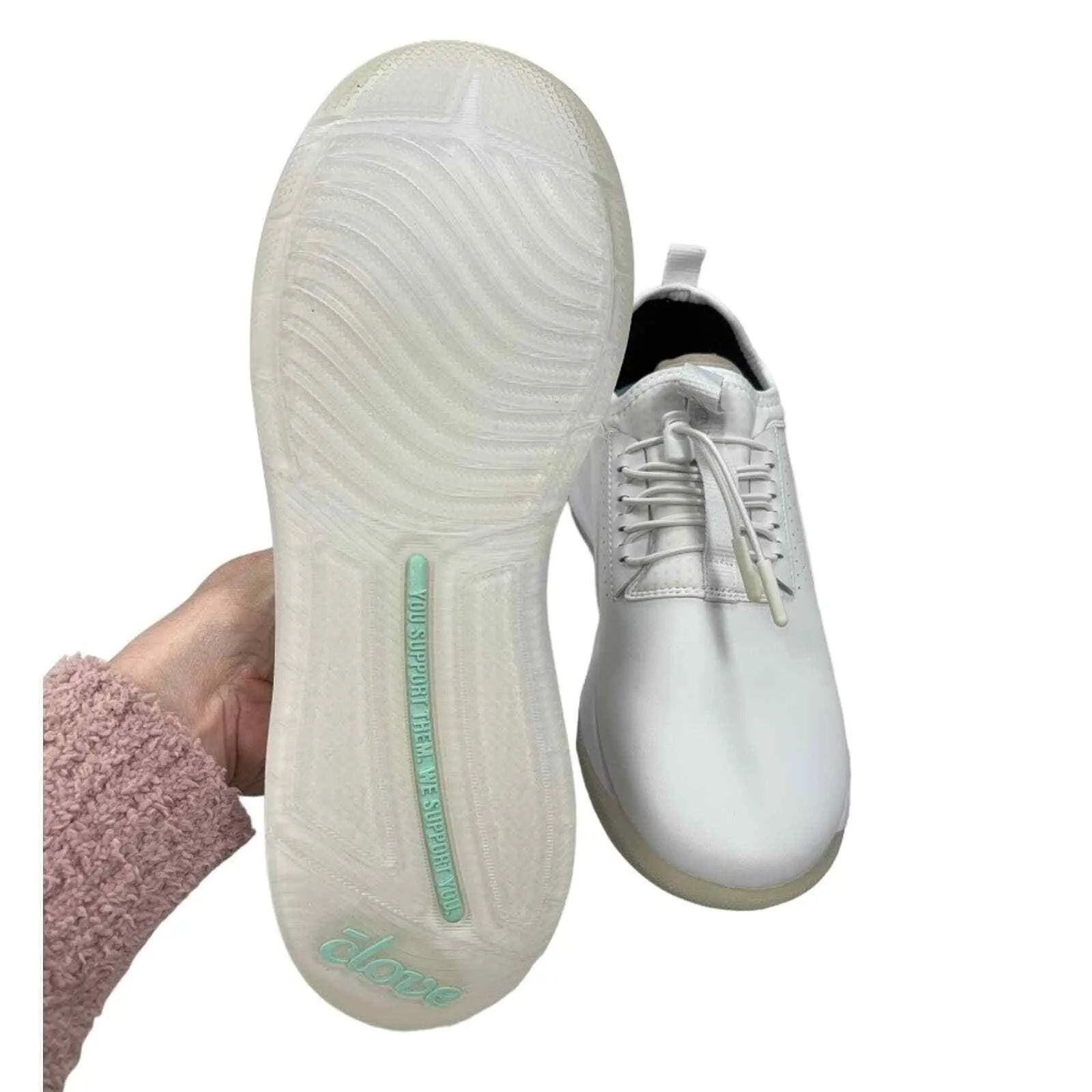 Clove Classic Shoes Sneakers Healthcare Nursing Brilliant White 8 New