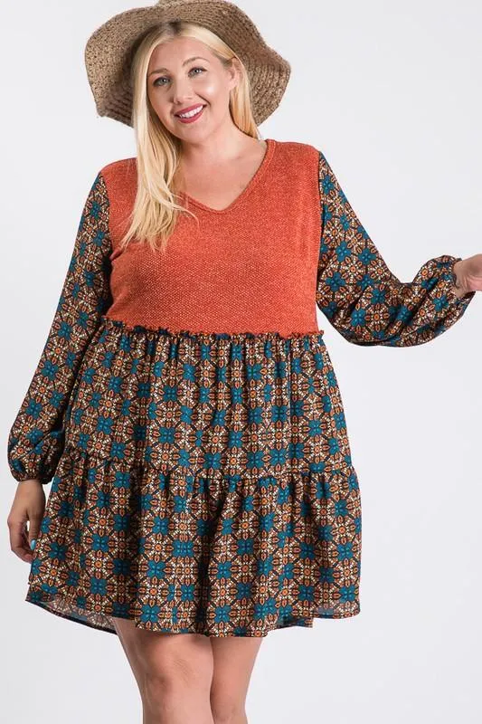 Cozy In-Style Long Sleeve Dress