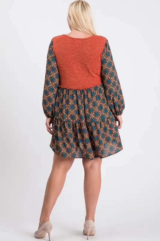 Cozy In-Style Long Sleeve Dress