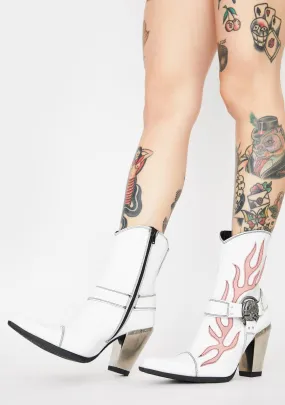 Flame Cowboy Boots