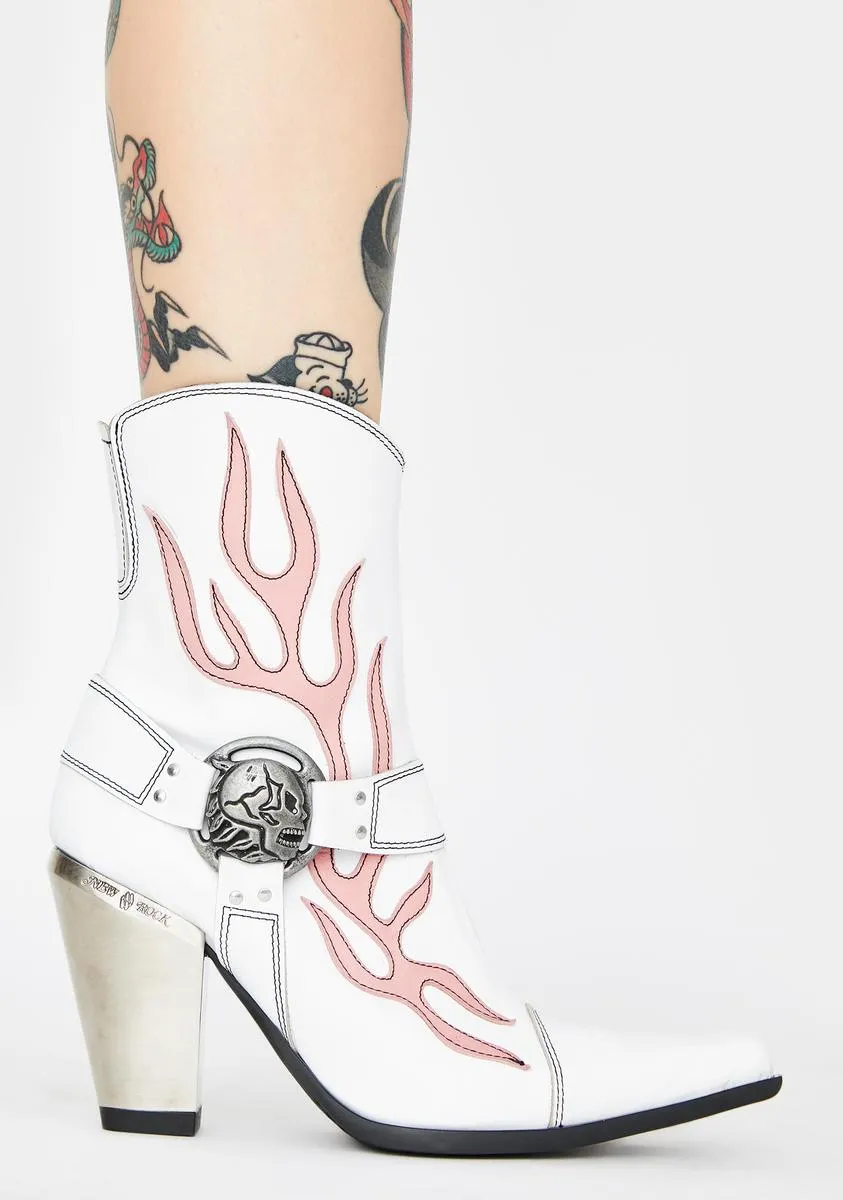 Flame Cowboy Boots