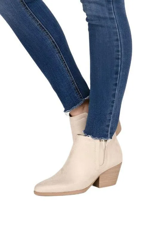 Gwen Suede Ankle Boots
