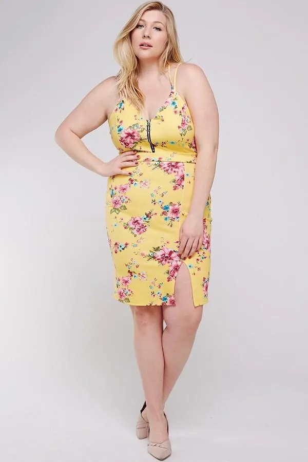 Hard to Get Floral Dress