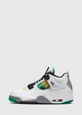 JORDAN: WOMEN'S AIR JORDAN 4 "DTRT" [WHITE]