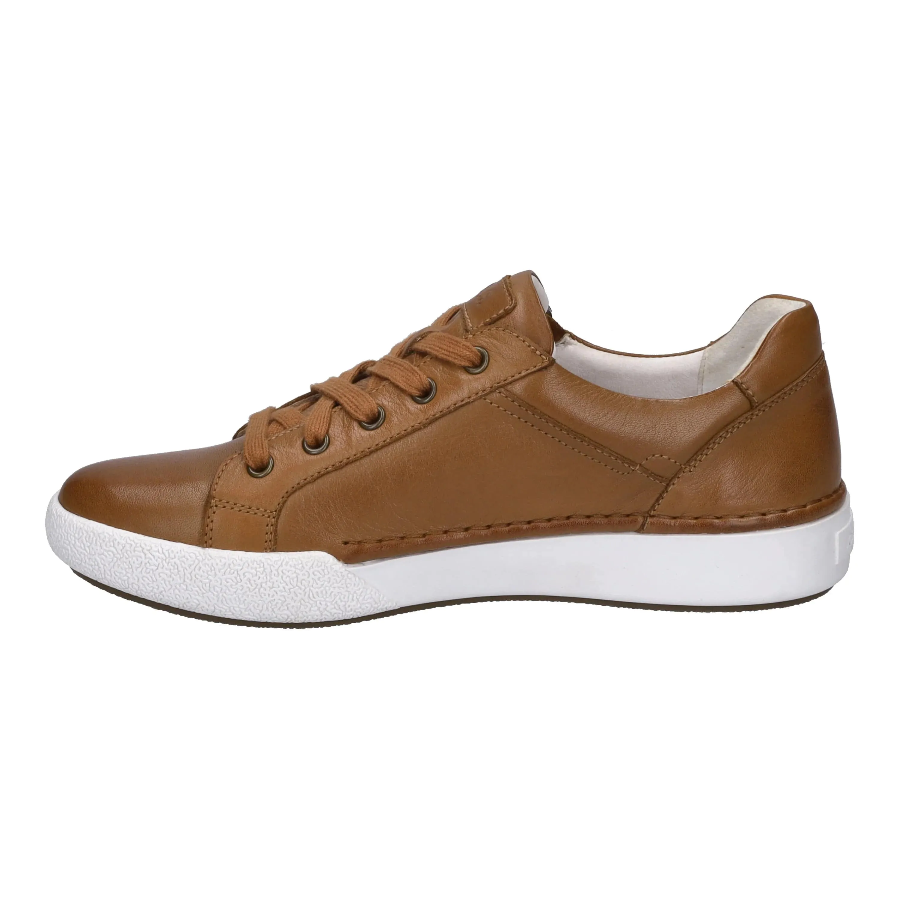 Josef Seibel Women's Claire 03 Lace & Zip Sneakers- Camel