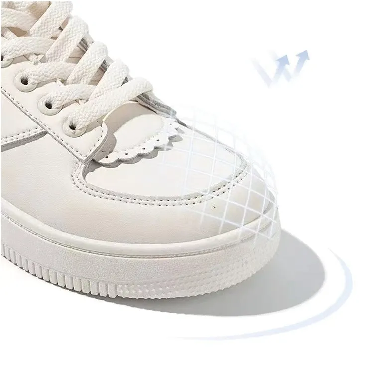 Kawaii Pink Cartoon Bear Low Top Sneakers