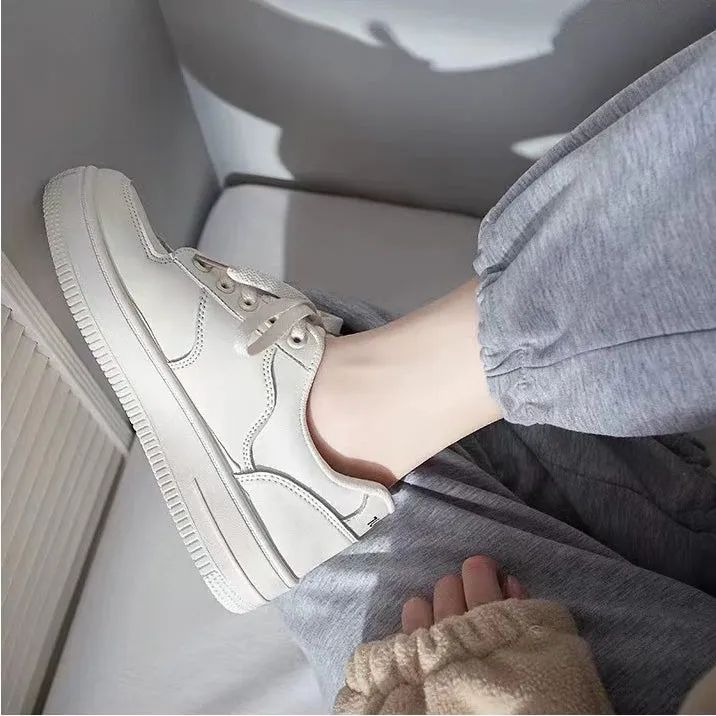 Kawaii Pink Cartoon Bear Low Top Sneakers