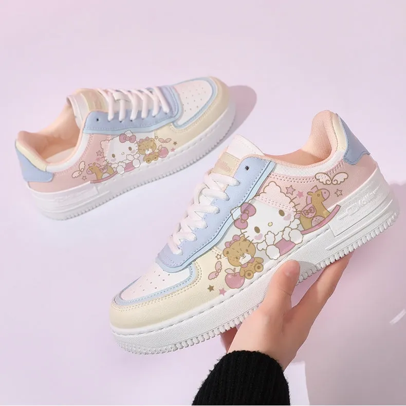 Kawaii Sanrio Kitty Cat Low-Top Sneakers