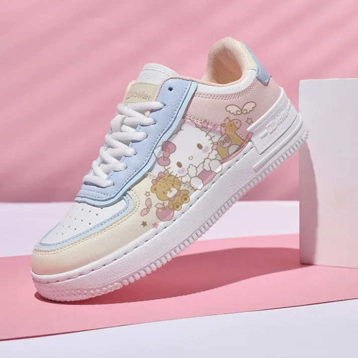 Kawaii Sanrio Kitty Cat Low-Top Sneakers