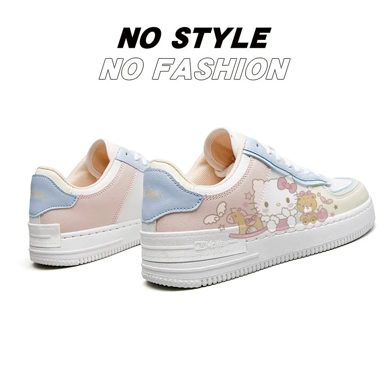 Kawaii Sanrio Kitty Cat Low-Top Sneakers