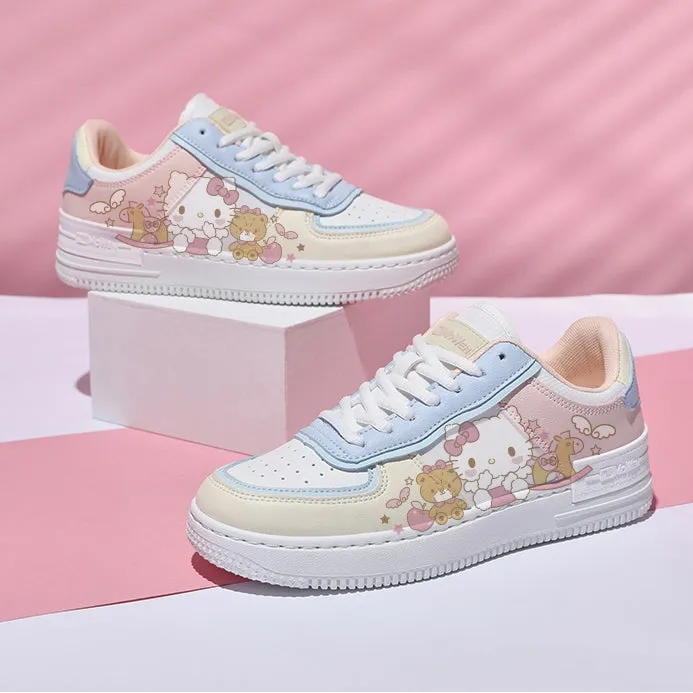 Kawaii Sanrio Kitty Cat Low-Top Sneakers