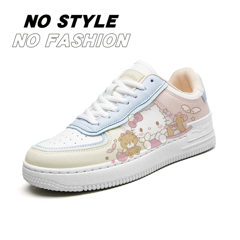 Kawaii Sanrio Kitty Cat Low-Top Sneakers