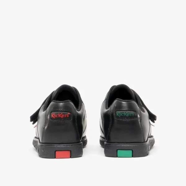 Kickers FRAGMA STRAP Boys School Shoes Black