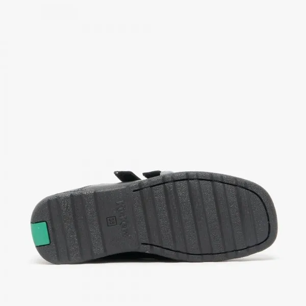 Kickers FRAGMA STRAP Boys School Shoes Black