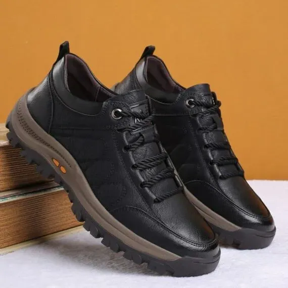 Men’s Casual Hand Stitching Arch Support & Non-slip Breathable Shoes