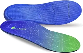 NEW Correct-Position Insoles - Advanced Multi-Function Orthotics for Plantar Fasciitis Relief - Full Length Arch Support Insoles with Moderate Pronation Control - Elegant Gift Box Edition, Men's Sz 4-4.5/Women's Sz 6-6.5