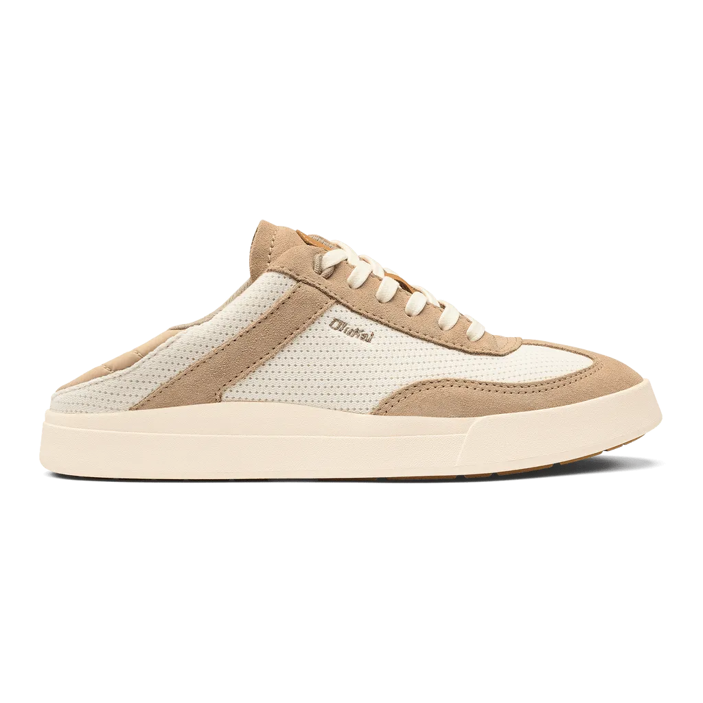 OluKai Women's Kilea Sneakers- Tan/Tapa