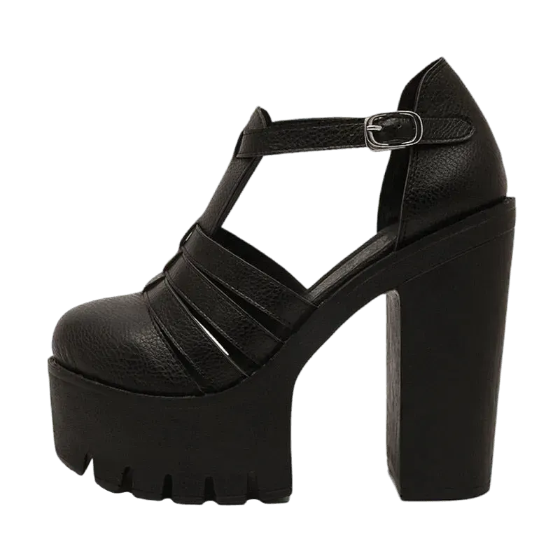 Platform Roman Ankle Sandals