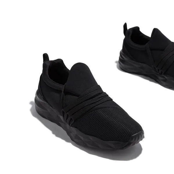 Purpdrank - White Fashion Casual Solid Color Breathable Sneakers