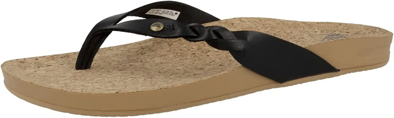 Reef Women's Cushion Court Twist Flip-Flop Sandals