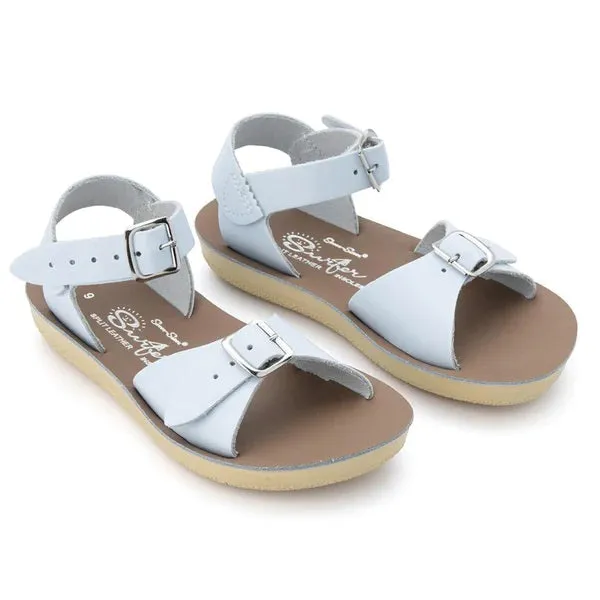 SALTWATER - KIDS SUNSAN SURFER SANDAL: LIGHT BLUE