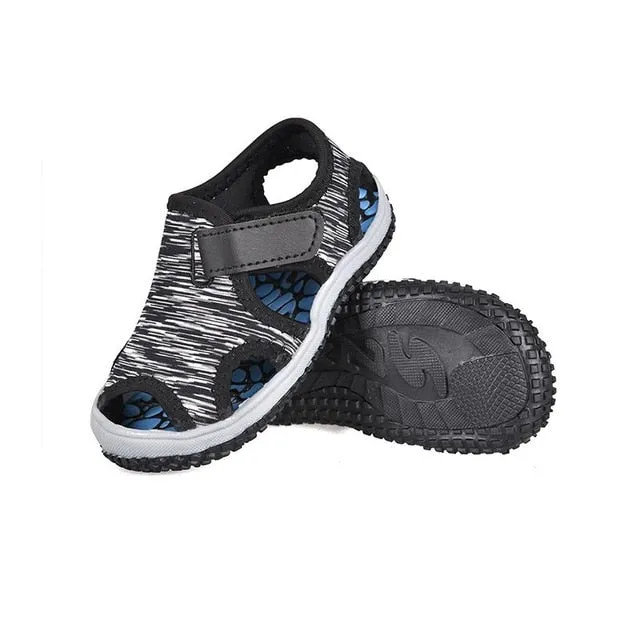 Summer Baby Boys Girls Sandals Childrens Aqua Sport Sandals Soft Non-slip Toddler Infant Shoes Kids Outdoor Beach Water Shoes