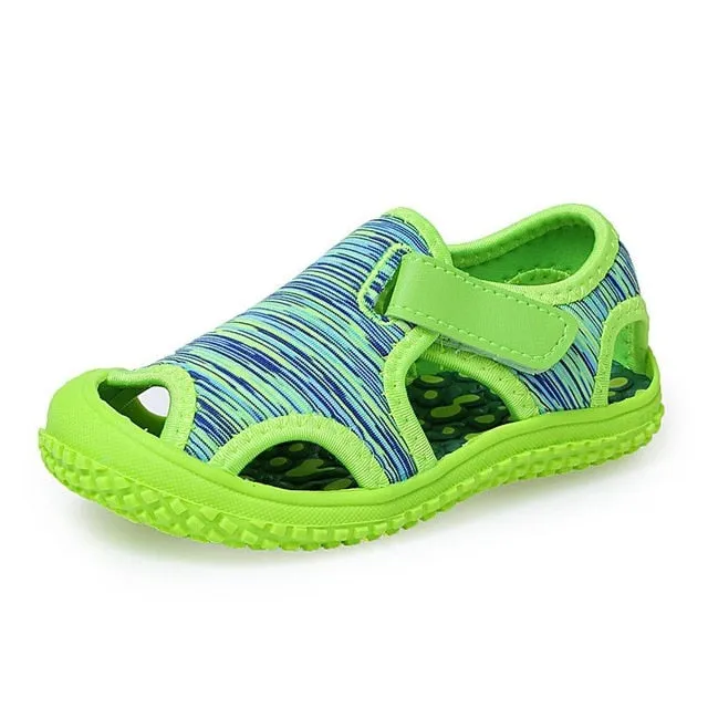 Summer Baby Boys Girls Sandals Childrens Aqua Sport Sandals Soft Non-slip Toddler Infant Shoes Kids Outdoor Beach Water Shoes