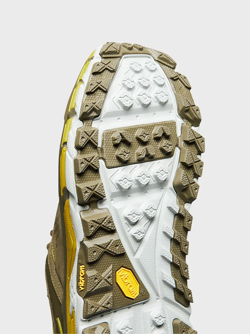 Tor Ultra Lo Sneakers in Dark Olive and Mercury