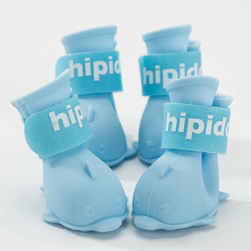 Waterproof Anti Slip Pet Rain Shoes