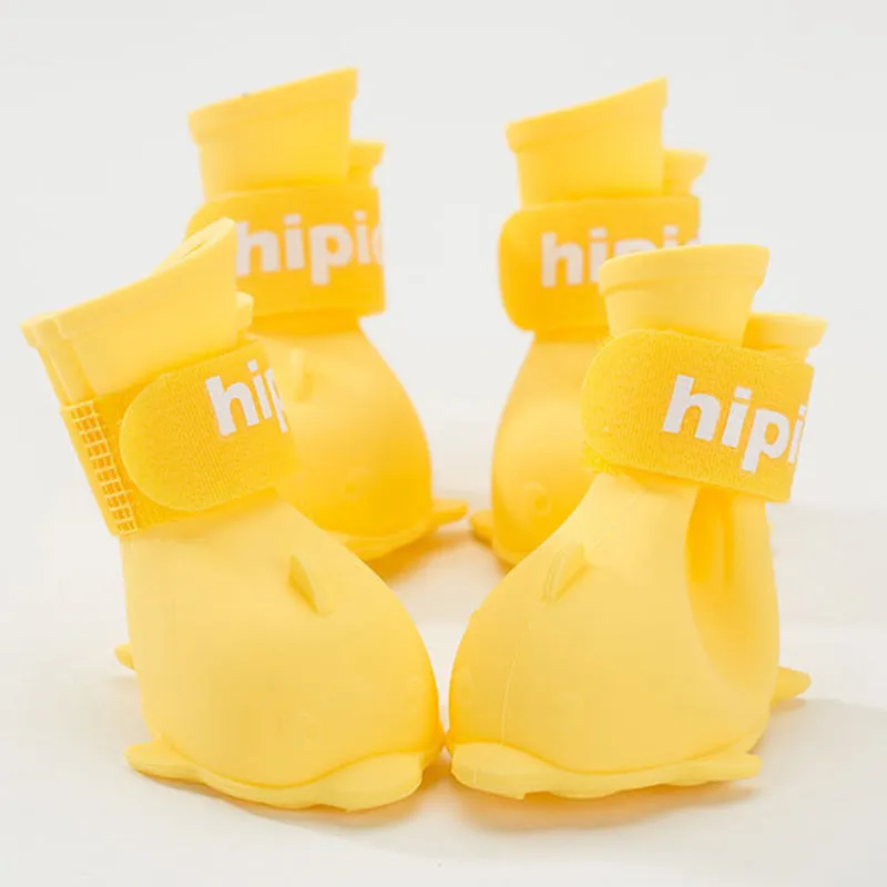 Waterproof Anti Slip Pet Rain Shoes