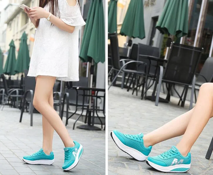 Women's Casual Platform Fitness Shoes Sneakers