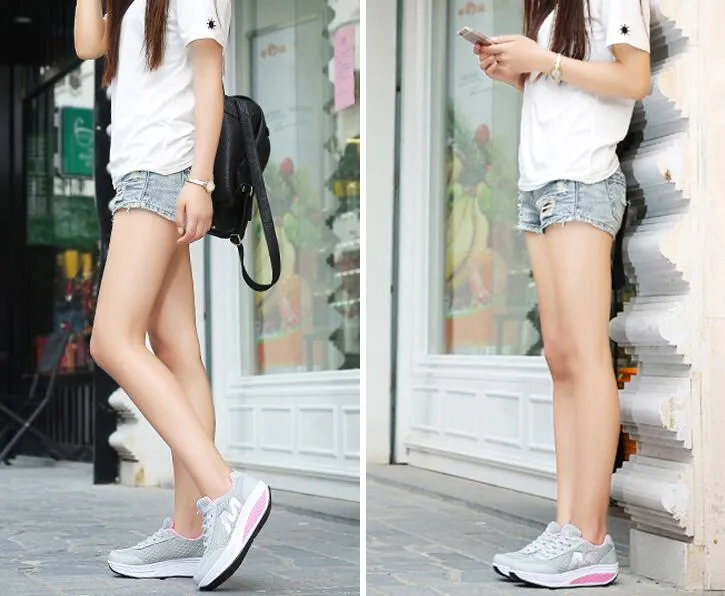 Women's Casual Platform Fitness Shoes Sneakers